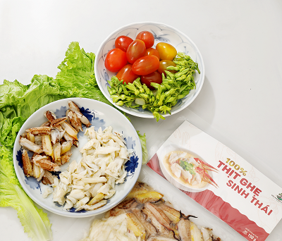 Thịt ghẹ sinh thái - Hợp Tác Xã Tài Thịnh Phát Farm